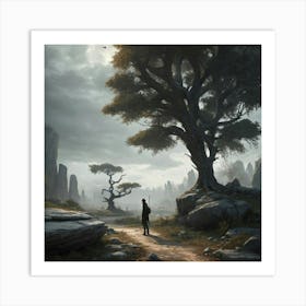 Elder Scrolls Art Print