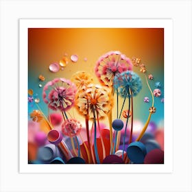 Dandelion 1 Art Print