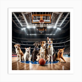 Basketball Art Print