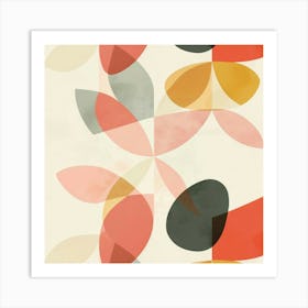 Boho Abstract style 2 Art Print