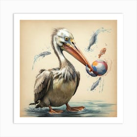 Pelican 29 Art Print