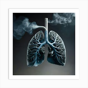 Lungs Stock Videos & Royalty-Free Footage 18 Art Print