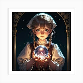 Crystal Ball Art Print