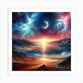 Astral Aura 6 Art Print