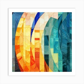 Abstract Abstract Painting 3 Art Print