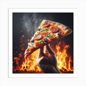 Pizza21 Art Print