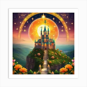 Fairytale Castle 22 Art Print