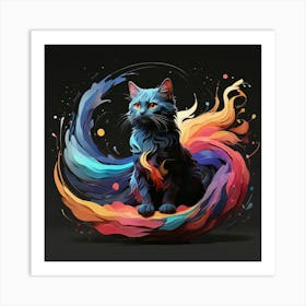 Firefox Art Print