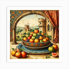 Fruit Bowl 2 Art Print