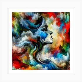 Abstract Mood Art Print