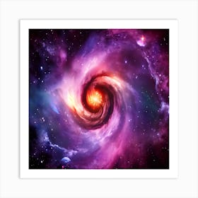 Spiral Galaxy Art Print