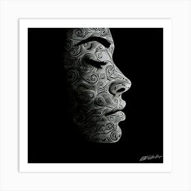 Sun Shade -Shadow Sheen Art Print