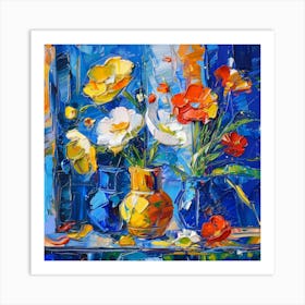 Flowers In Vases 10 Art Print