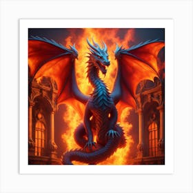 firedrake Art Print