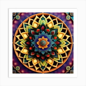 Mandala 6 Art Print