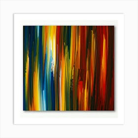 Paint Rainbow Art Print