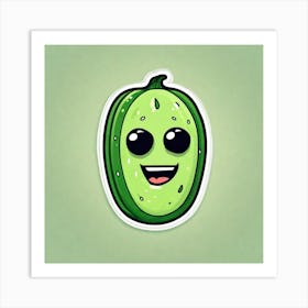 Pickle Sticker 1 Art Print