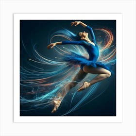 Ballet Dancer-2 Art Print