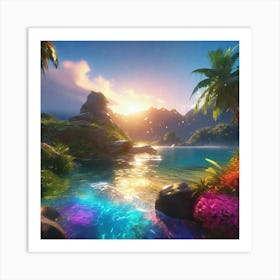 Tropical Paradise 15 Art Print