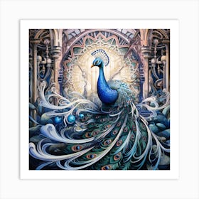 Peacock 5 Art Print