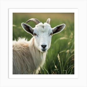 Goat Stock Videos & Royalty-Free Footage Art Print