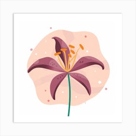 Lily Flower 2 Art Print