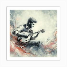 Mandolin Art Print