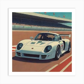 Porsche 911 Art Print