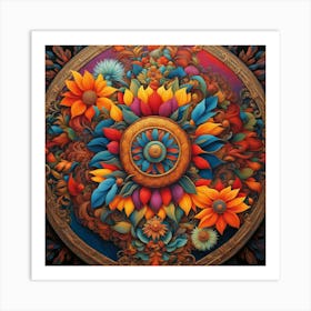 Kaleidoscope 1 Art Print