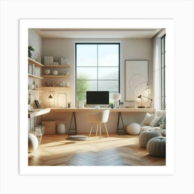 Home Office 21 Art Print