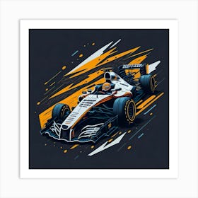 Artwork Graphic Formula1 (80) Art Print