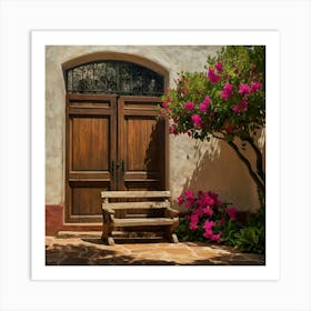 California Doorway Art Print