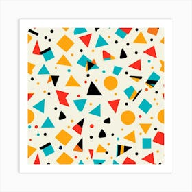 Abstract Geometric Pattern 15 Art Print