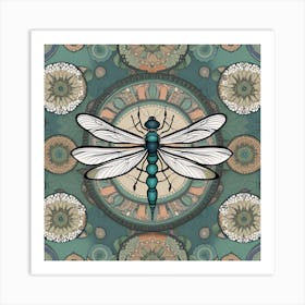 Dragonfly 4 Art Print