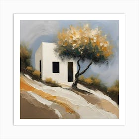 House On The Hill Art Print