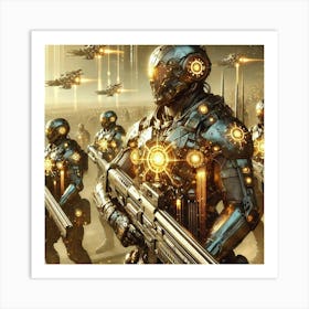 Solar Infantry Converted Art Print