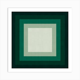 Squares gradient colors 3 Art Print