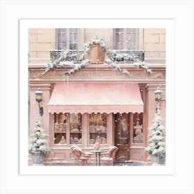 Paris In Winter 1 Art Print