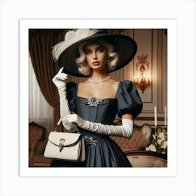 Victorian Woman 3 Art Print