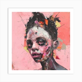 Portrait Of A Girl 3 Art Print