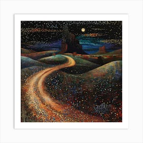 Road To The Stars Art Print