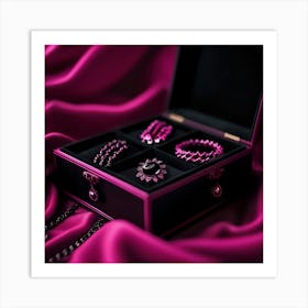 Pink Jewelry Box 3 Art Print