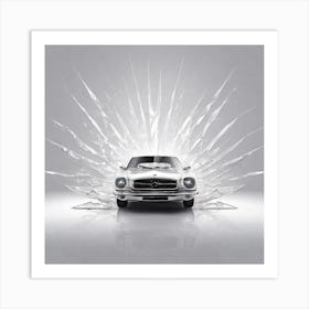 Mercedes Benz Sl Art Print