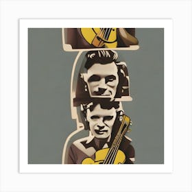 Johnny Cash Art Print