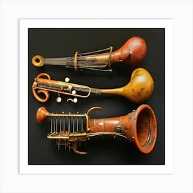 Music Instrument Art Print