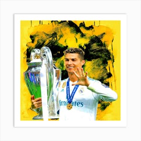 Ronaldo 3 Art Print