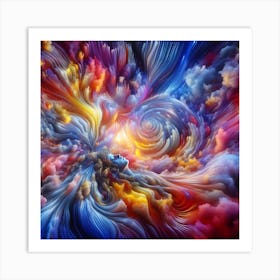 Abstract Painting 8 Art Print