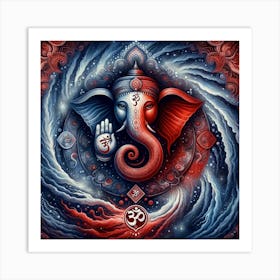 Ganesha 5 Art Print