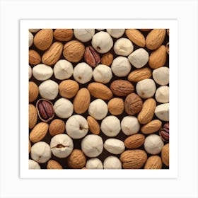 Nut And Nutmeg 1 Art Print