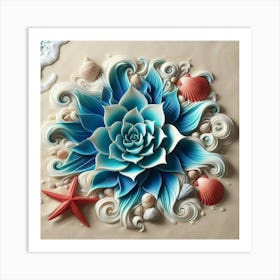 Sand Art 1 Art Print